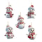 Cute Snowman Christmas Tree Hanging Ornament Decoration 5