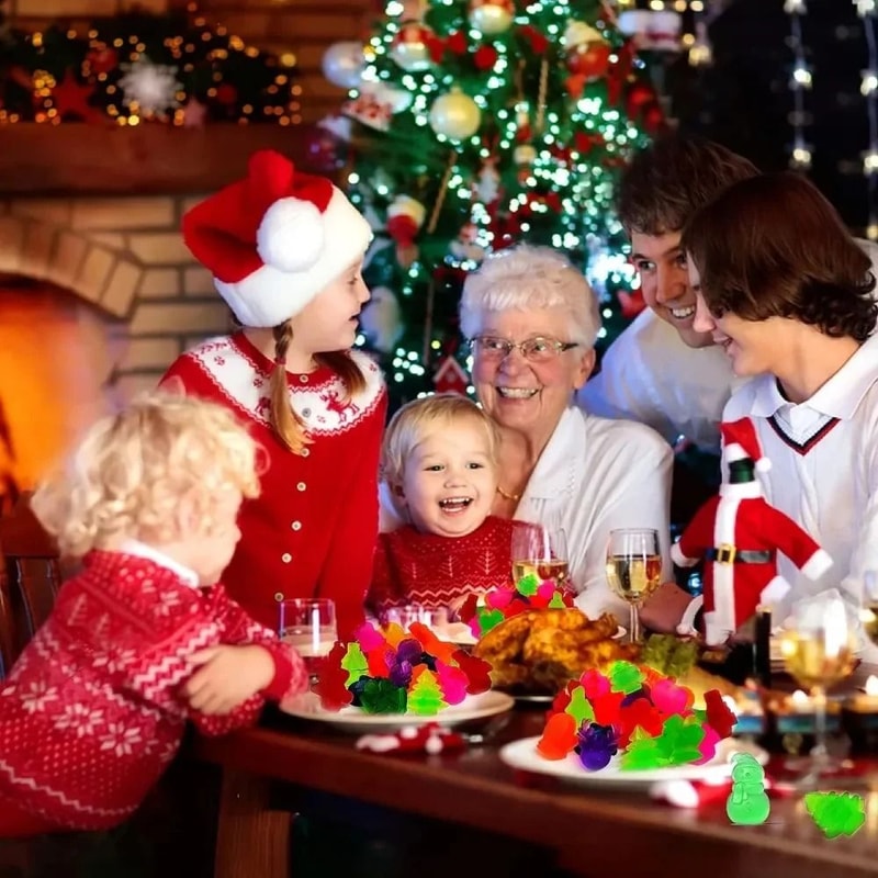 Christmas Silicone Chocolate Mold For Candy Cake And Dessert 5