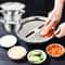 Stainless Steel Kitchen Grater And Draining Bowl Set 0