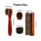 Horsehair Shoe Shine Brush Kit With Polish Dauber Set 5