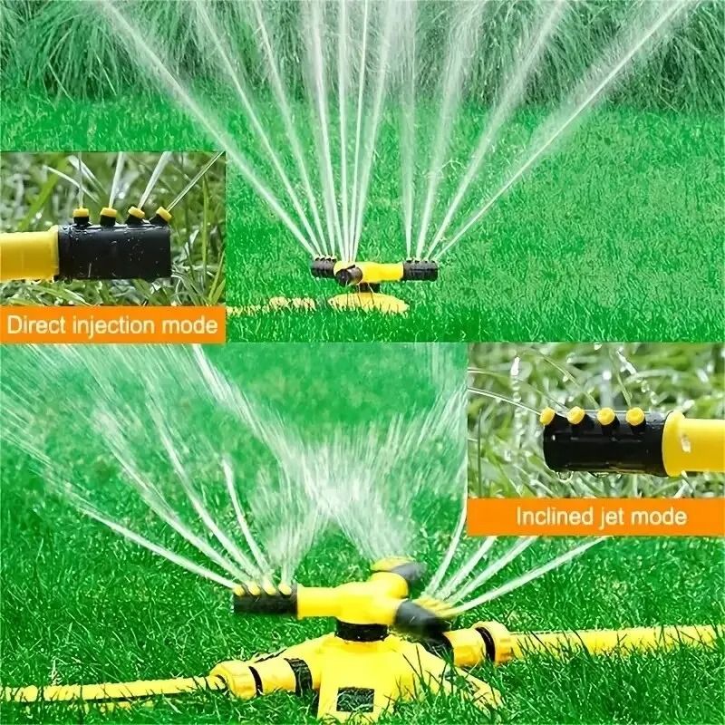 360 Degree Automatic Rotating Garden Sprinkler Head 5