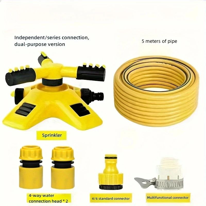 360 Degree Automatic Rotating Garden Sprinkler Head 6