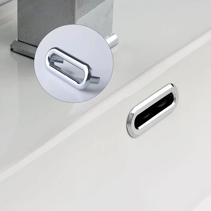 Sink Overflow Cover Set For Kitchen And Bathroom Basin 2