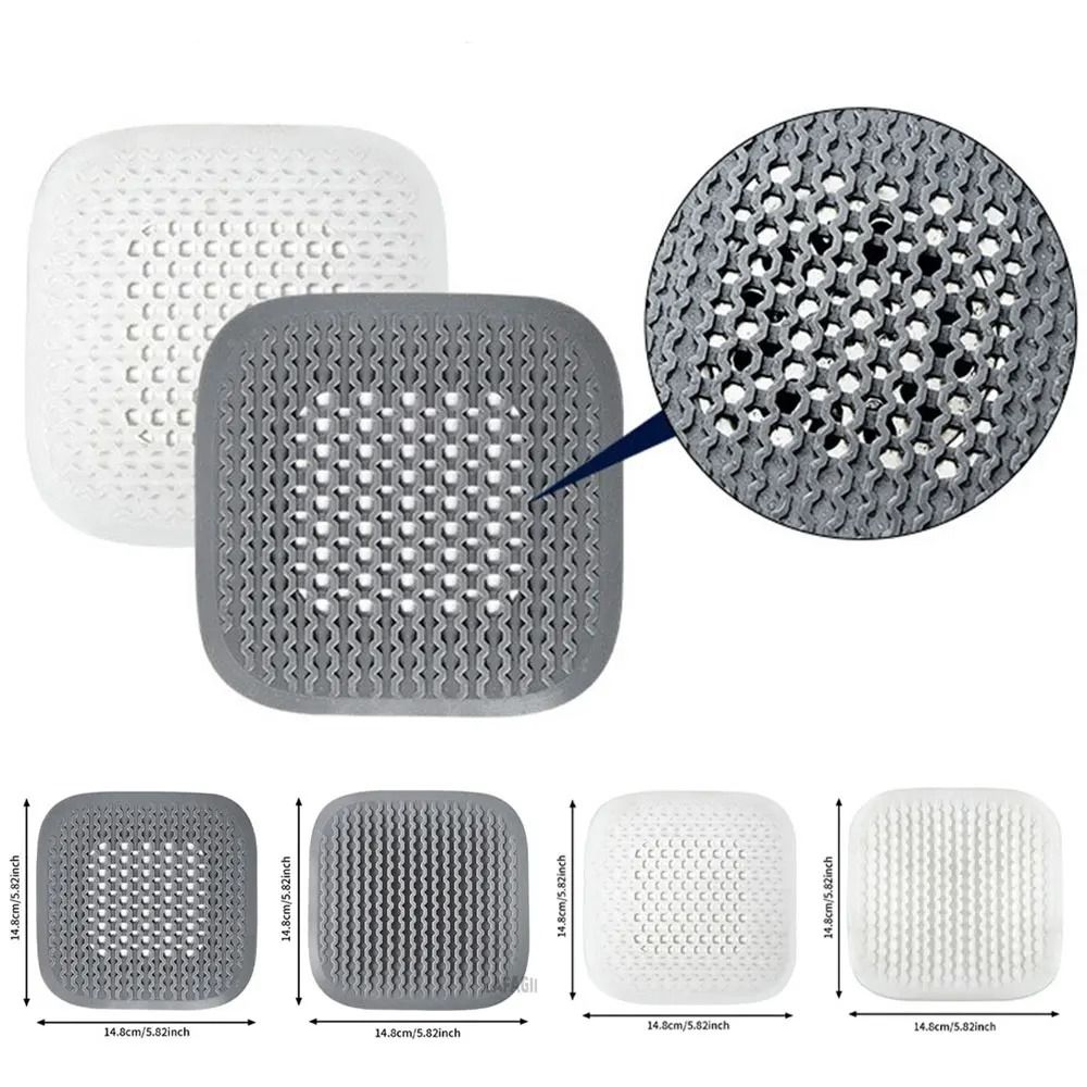 Silicone Floor Drain Hair Catcher Filter For Bathroom And Kitchen 5