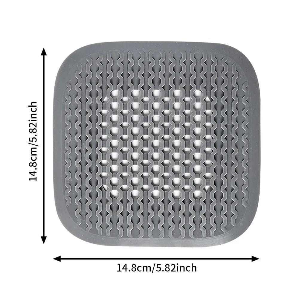 Silicone Floor Drain Hair Catcher Filter For Bathroom And Kitchen 6