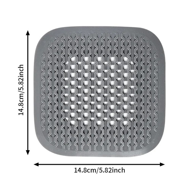 Silicone Floor Drain Hair Catcher Filter For Bathroom And Kitchen 6