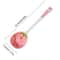 Kawaii Strawberry Ceramic Soup Spoon Long Handle Dessert Spoon 5