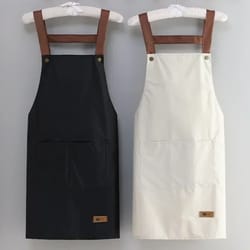 waterproof oil resistant kitchen apron for cooking and household use