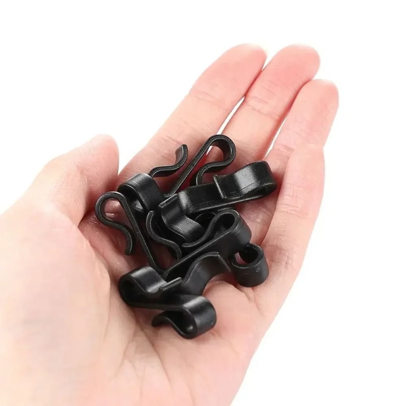 Heavy Duty S Shaped Gutter Hooks For Outdoor Lights And Decorations 2