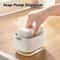 Press Soap Dispenser Box With Sponge Holder For Kitchen And Bathroom 0