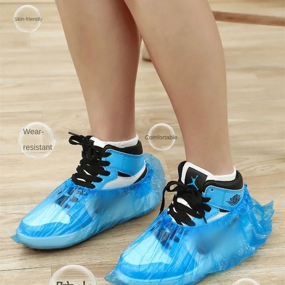 Disposable Waterproof Shoe Covers For Cleaning And Rainy Days 3