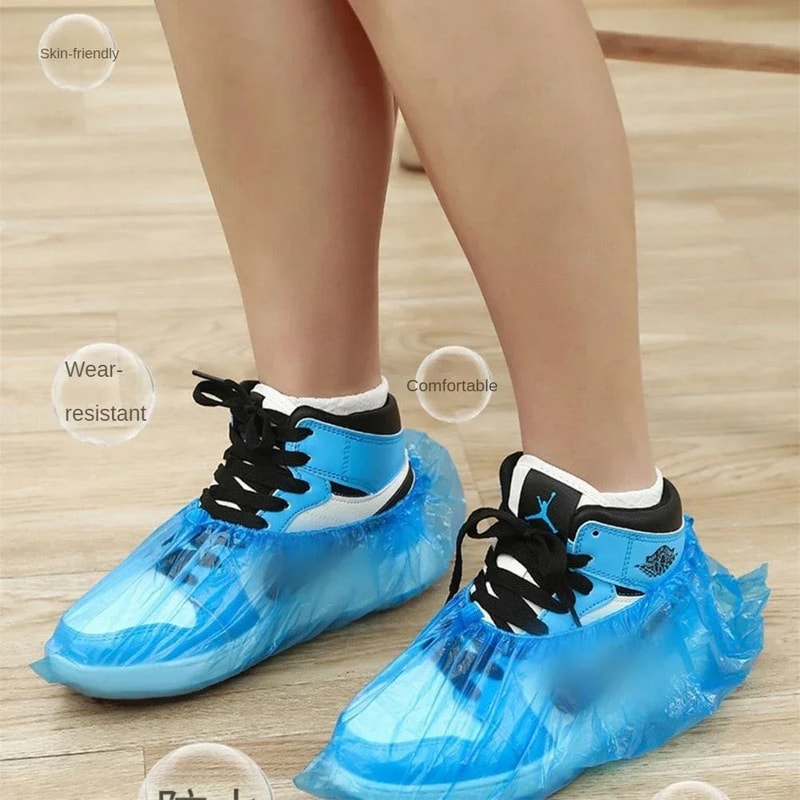 Disposable Waterproof Shoe Covers For Cleaning And Rainy Days 3