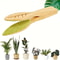 Wooden Leaf Cleaning Tongs For Houseplants 1