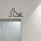 Funny Bathroom Metal Wall Art Toilet Humor Decor 1