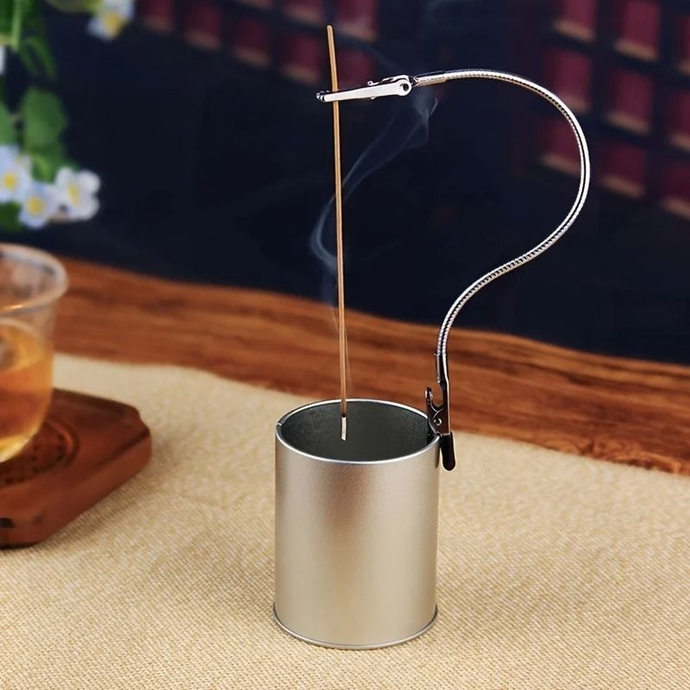 Heavy Duty Double Head Crocodile Clip Holder With Flexible Arm 1