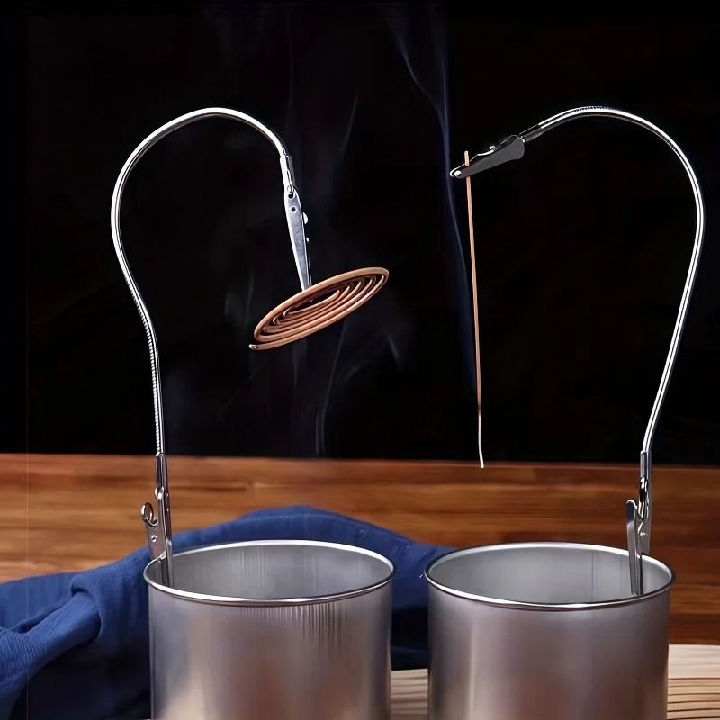 Heavy Duty Double Head Crocodile Clip Holder With Flexible Arm 5