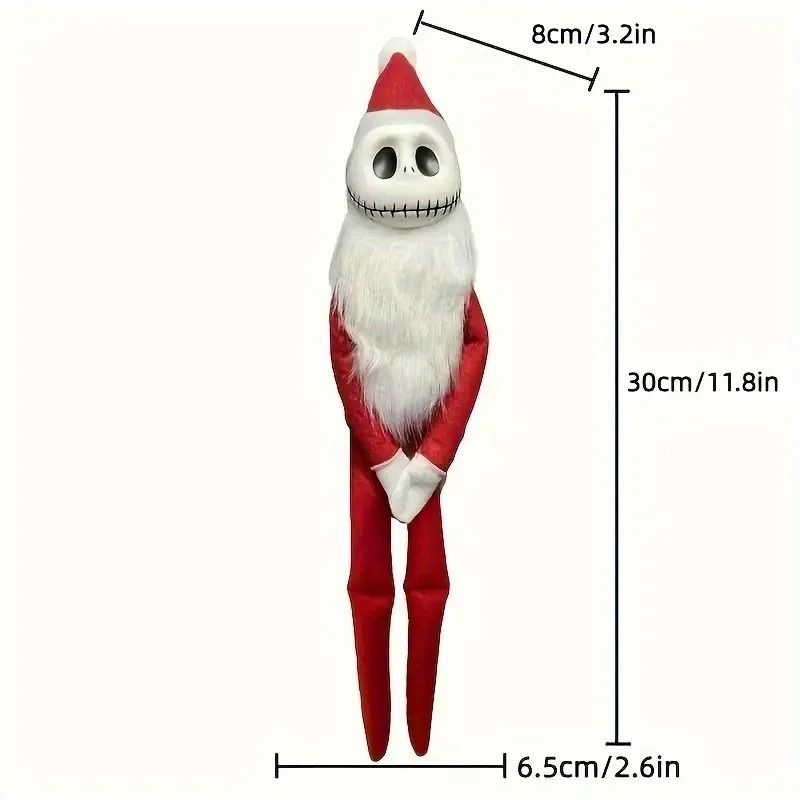 Creepy Cute Christmas Skeleton Elf Decoration Holiday Home And Party Decor 2
