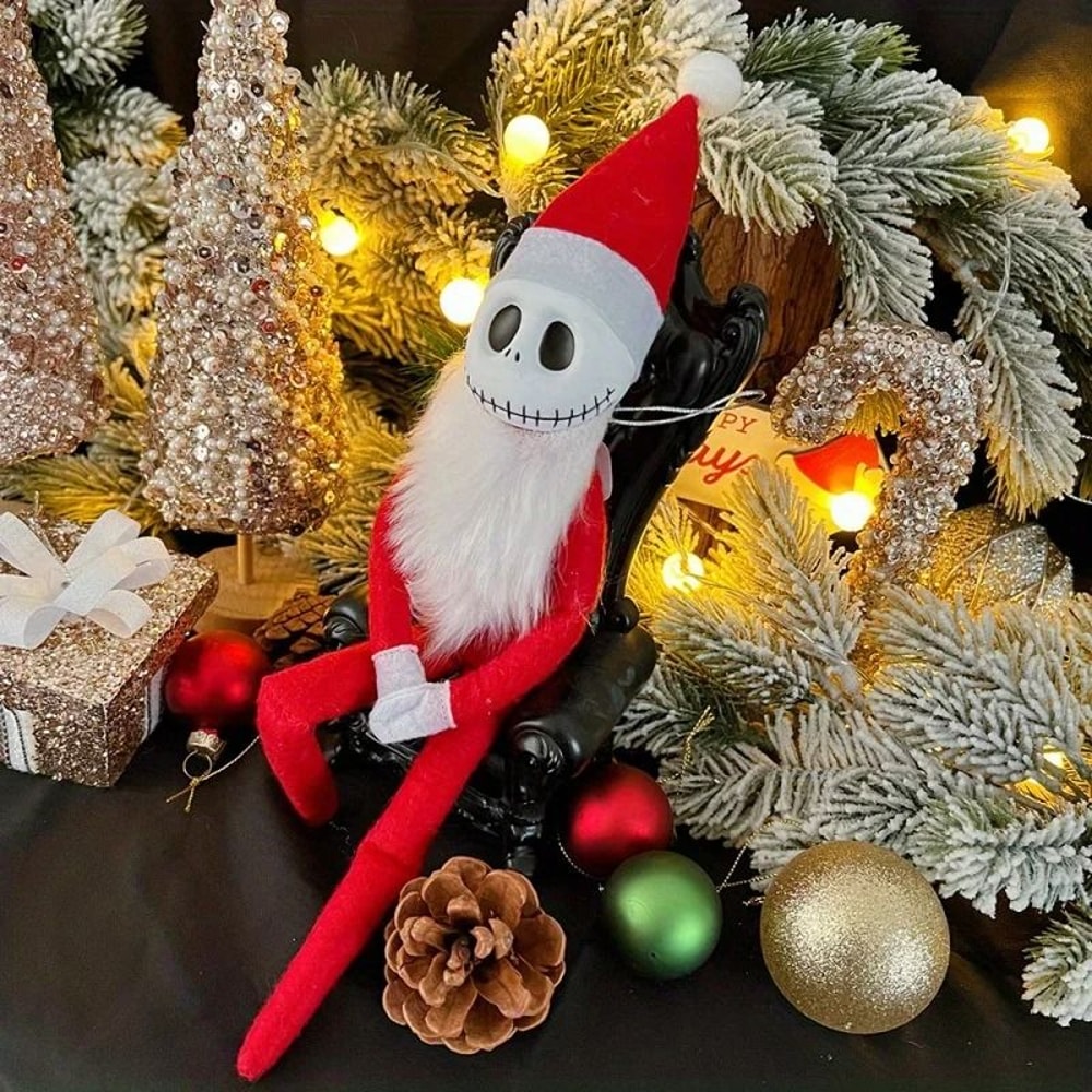 Creepy Cute Christmas Skeleton Elf Decoration Holiday Home And Party Decor 4