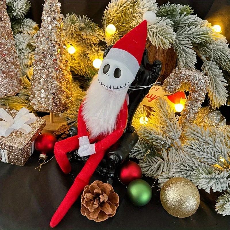 Creepy Cute Christmas Skeleton Elf Decoration Holiday Home And Party Decor 4