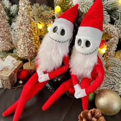 creepy cute christmas skeleton elf decoration holiday home and party decor