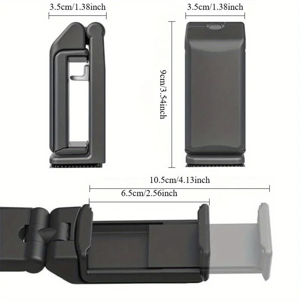 Portable Folding Phone Holder For Car Plane And Tabletop Hands Free Viewing 5