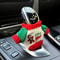 Festive Knit Car Gear Shift Cover Sweater Dustproof Universal Gear Lever Protector 3