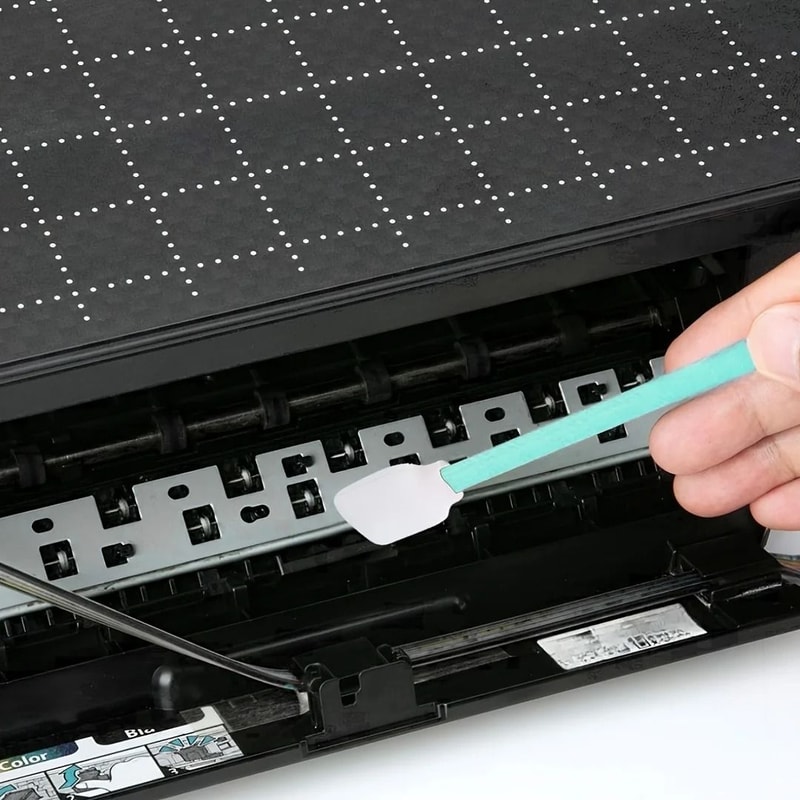 Precision Cleaning Swabs Non Fluffy Fiber Tips For Cameras Optics Printers Electronics And Detailin 2