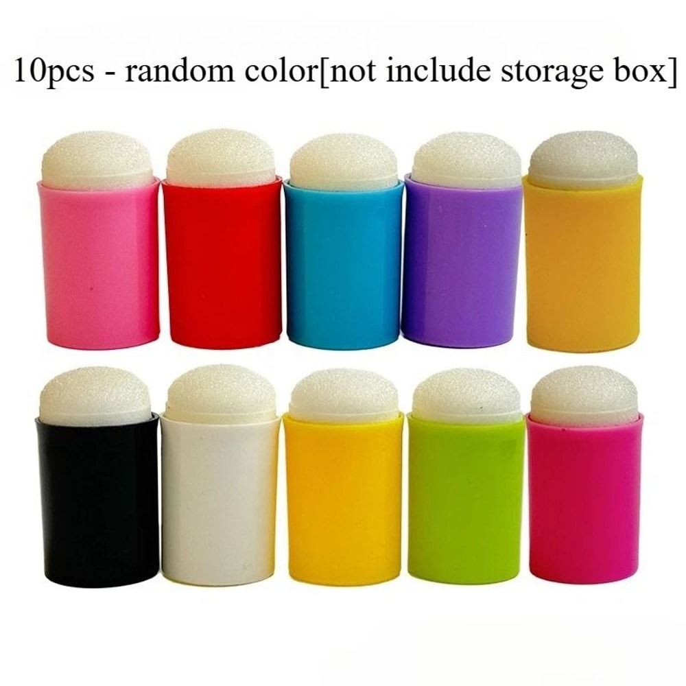 Painting Sponge Daubers With Ergonomic Gourd Handle For Ink Blending And Craft Art 6