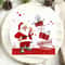 Christmas Party Napkins Santa Claus Holiday Table Decorations Disposable Dinner Napkins 3