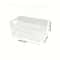 Clear Plastic Seasoning Storage Box With Adjustable Dividers Kitchen Organizer 6