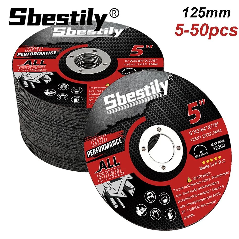 5 Inch Ultra Thin Cut Off Wheel For Angle Grinder Metal Cutting Disc 125mm Resin Bond Blade 0