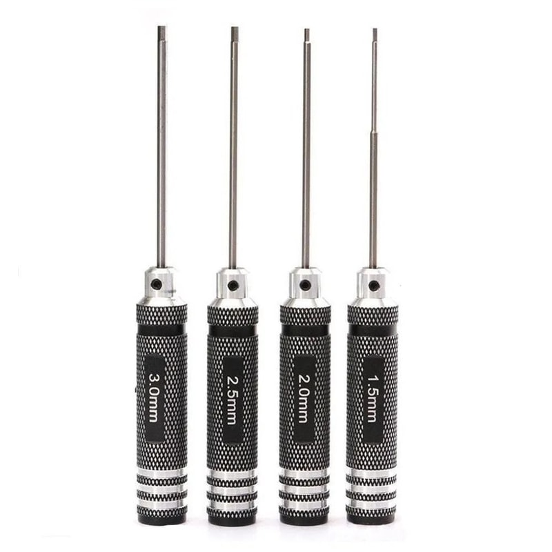 Titanium Nitride Hex Driver Screwdriver For RC Helicopter And Precision Hobby Repairs 0