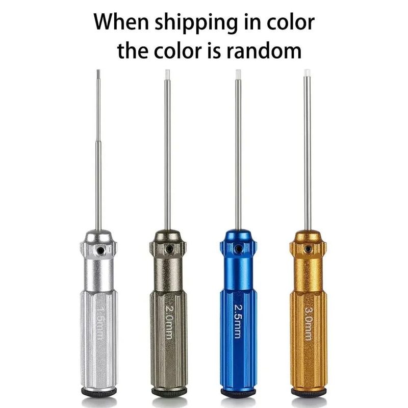 Titanium Nitride Hex Driver Screwdriver For RC Helicopter And Precision Hobby Repairs 2
