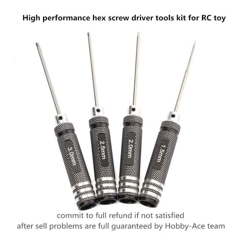 Titanium Nitride Hex Driver Screwdriver For RC Helicopter And Precision Hobby Repairs 3
