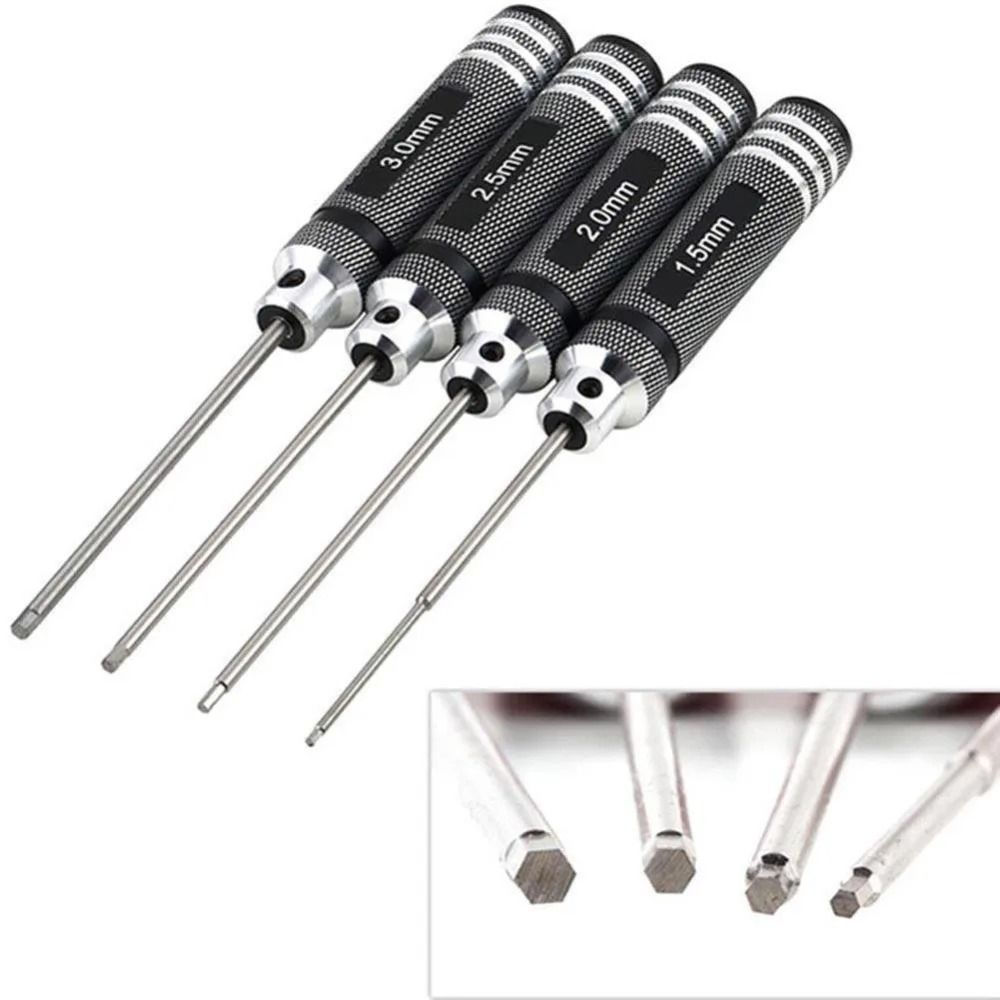 Titanium Nitride Hex Driver Screwdriver For RC Helicopter And Precision Hobby Repairs 5