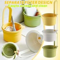 self cleaning kitchen sink strainer basket faucet hanging waste catcher