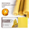 Natural Beeswax Candles Set 10 Pieces Handmade No Fragrance 1