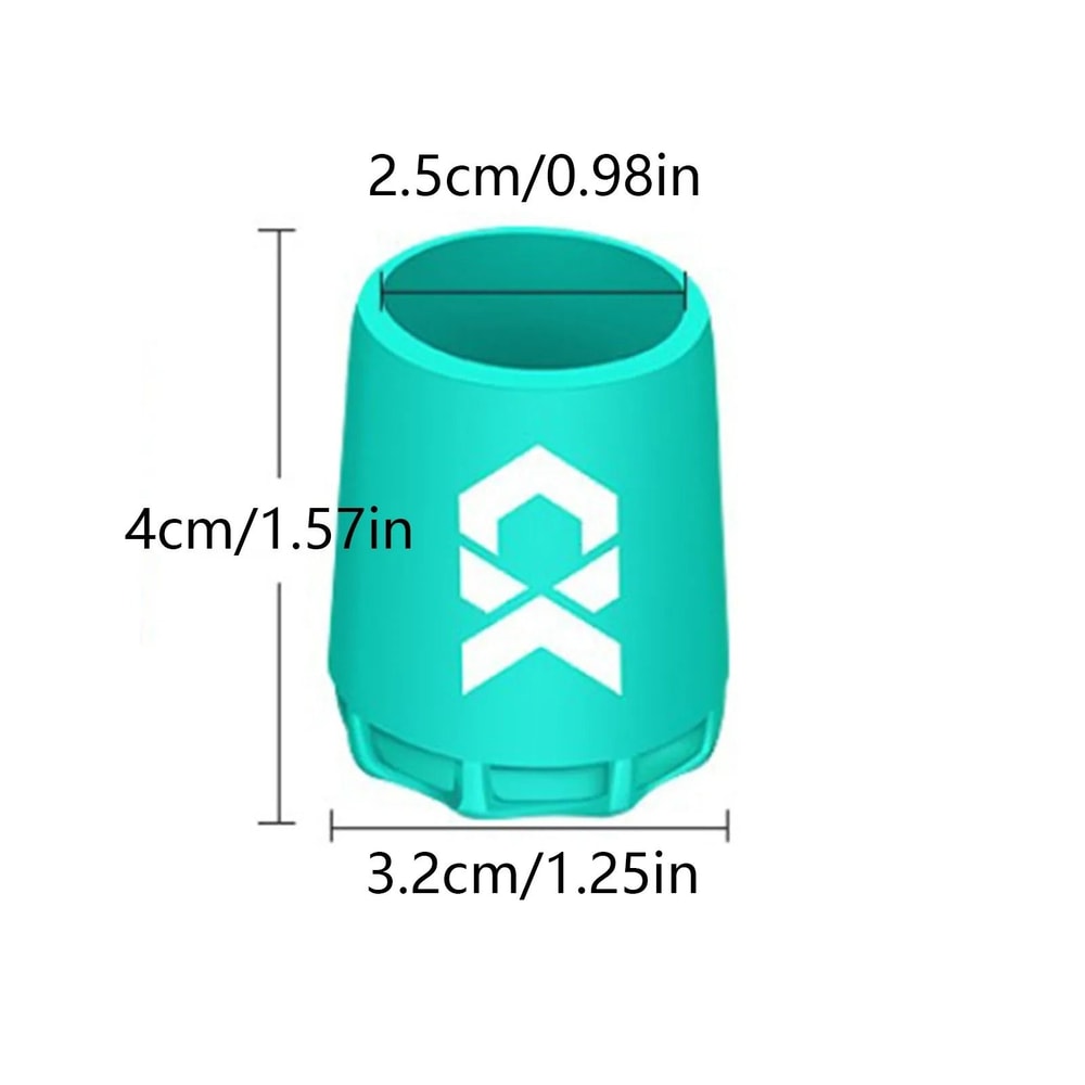 Fishing Rod Silicone Protective End Cover Anti Slip 5