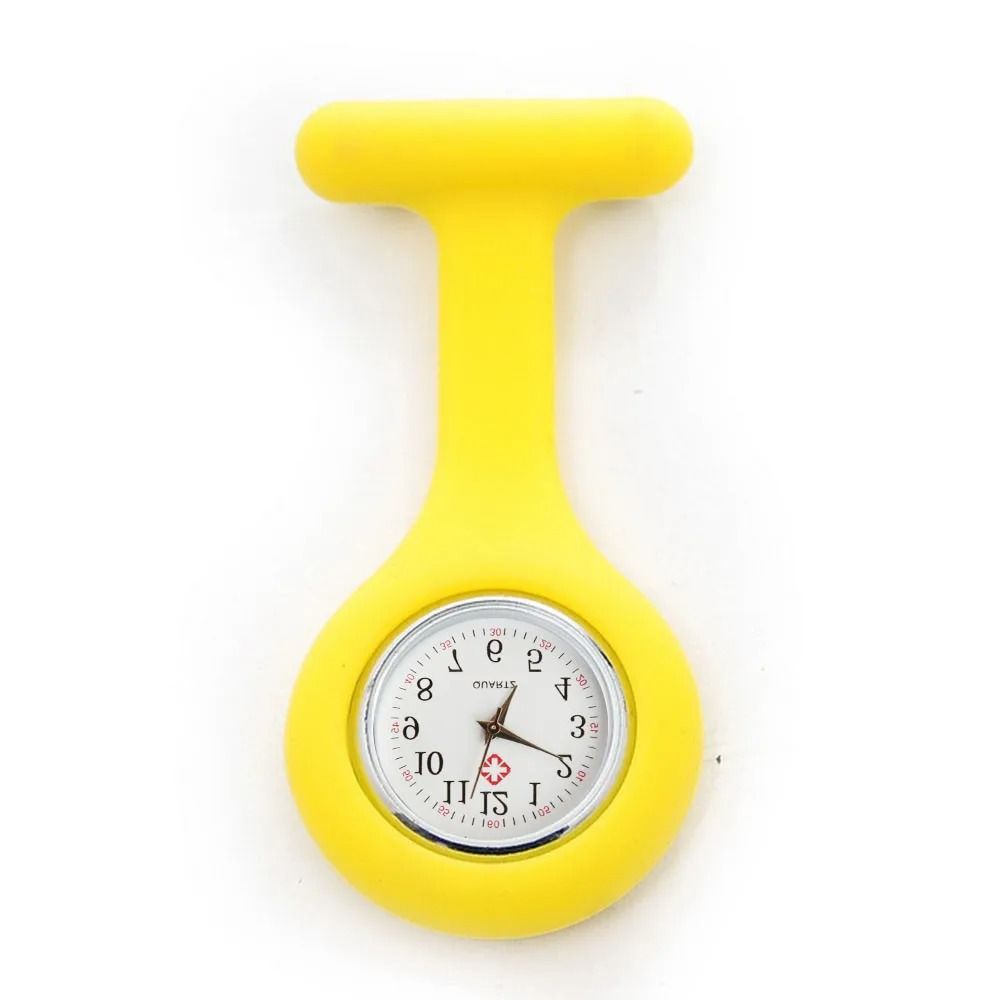 Nurse Silicone Fob Pocket Watch Quartz Clip On 15
