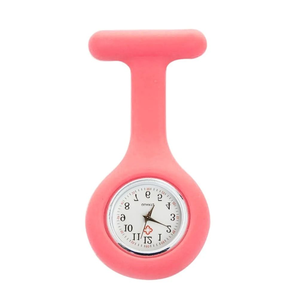 Nurse Silicone Fob Pocket Watch Quartz Clip On 6