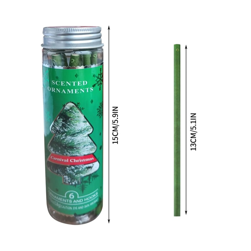 Pine Wood Scented Aromatherapy Sticks With Hanging Hooks 4