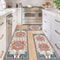 Bohemian Style Non Slip Kitchen Floor Mat Set Of 3 6