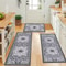 Bohemian Style Non Slip Kitchen Floor Mat Set Of 3 8