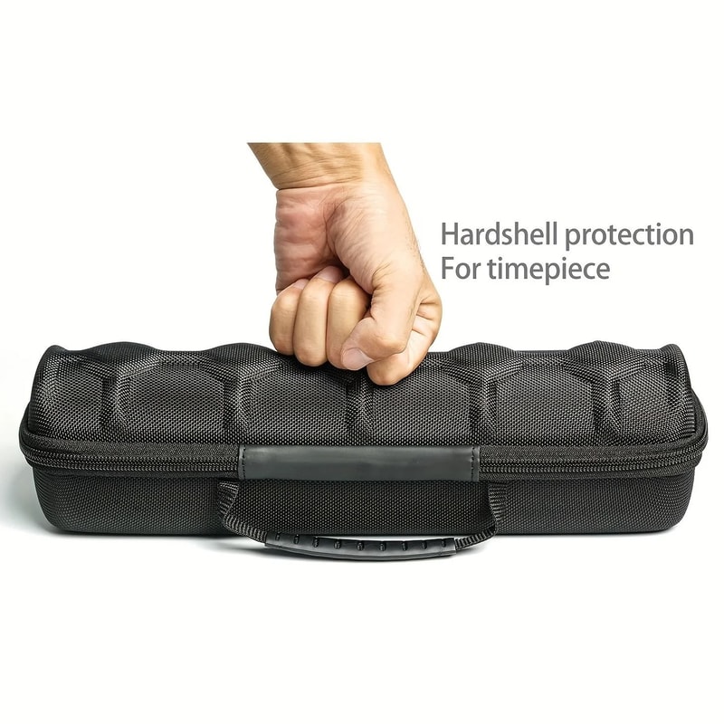 Portable Watch Case Zipper Travel Storage Box For Wristwatches And Smart Watches 4