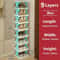 9 Layer Shoe Rack Storage Organizer Detachable Multi Tier Shelf 0