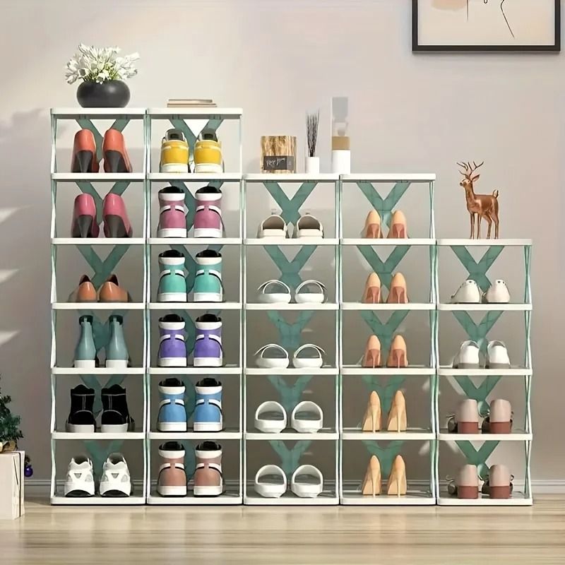 9 Layer Shoe Rack Storage Organizer Detachable Multi Tier Shelf 1