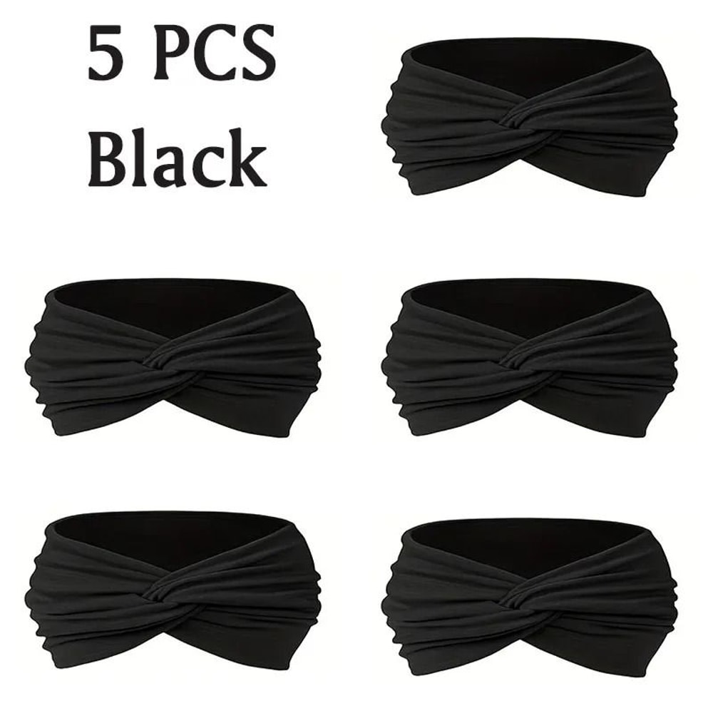 Non Slip Sports Headbands For Men And Women Moisture Wicking Workout Sweatbands 6