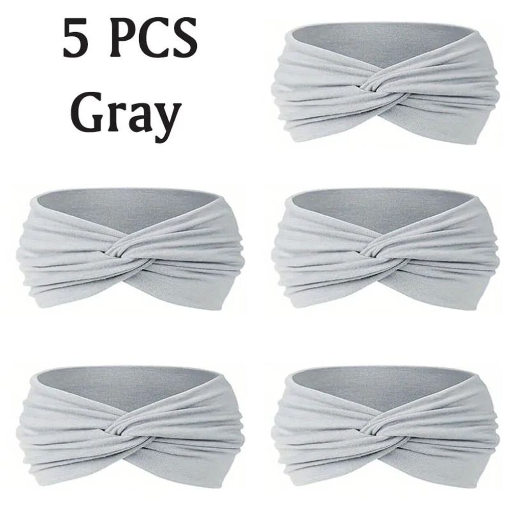 Non Slip Sports Headbands For Men And Women Moisture Wicking Workout Sweatbands 7