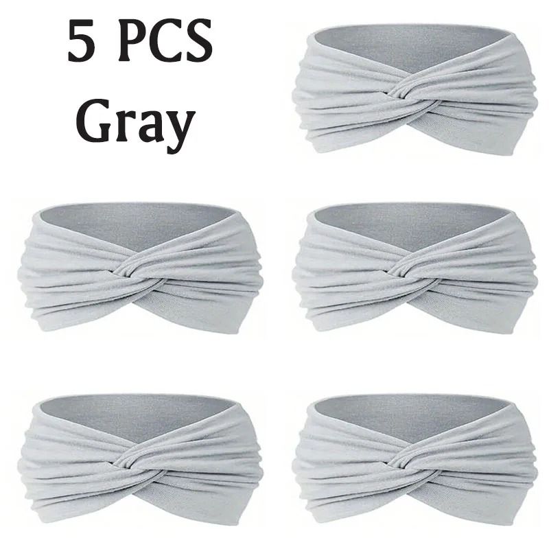 Non Slip Sports Headbands For Men And Women Moisture Wicking Workout Sweatbands 7