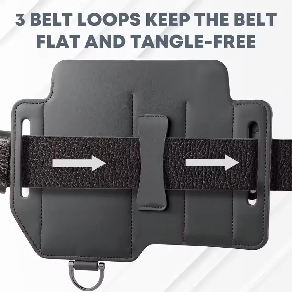 Leather Tool Belt Bag Waist Organizer For Outdoor Work 4